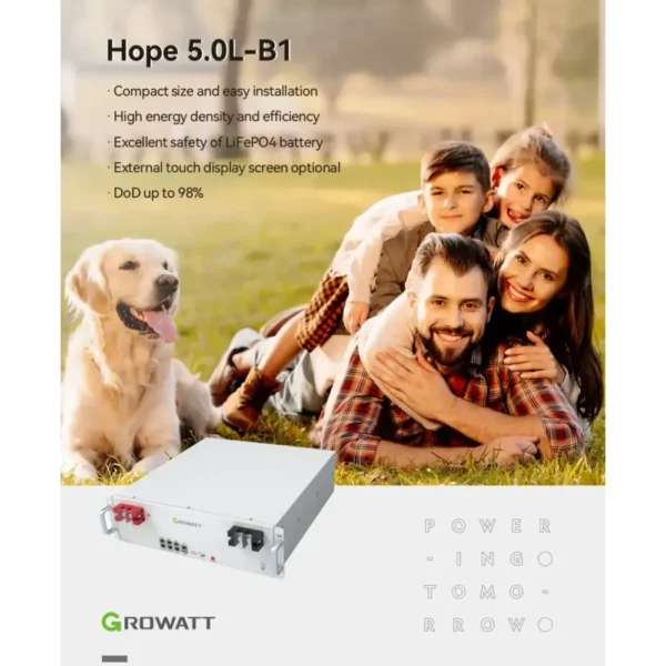 Bateria Solar (Litio) 5KW - Hope